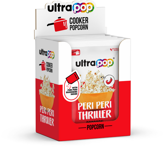 Peri Peri Popcorn - Pack of 6 (Cooker)