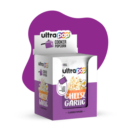 Cheese Garlic Popcorn - Pack of 6 (Cooker)